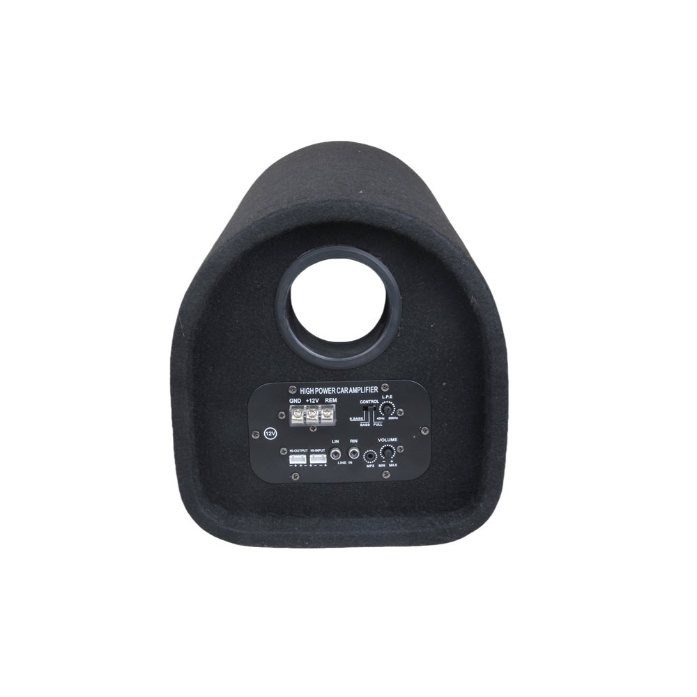Delicate Auto Sound Amplifier Strong Bass Under Seat Car Active Subwoofer High Power Tunnel Shape Car Audio Speaker