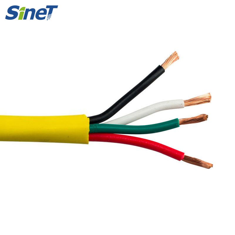 High Quality 500ft 1000ft Spool HD 2 4 Core Stranded Copper 12 14 16 AWG Audio Video Speaker Cable for Radio Use