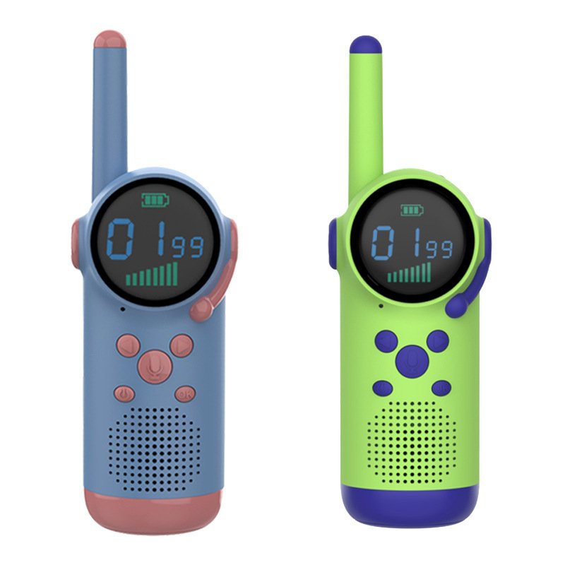 Imaginative Mini Wireless Walkie Talkie Toys Kids Encouraging Fun Remote-Controlled FM Modulation Social Interaction Experiences
