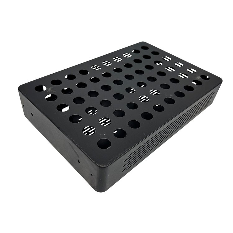 Custom CNC Lathe Metal Processing Service Anodized Aluminum Housing Car High Quality Power Chassis Amplifier Aluminum Enclosure