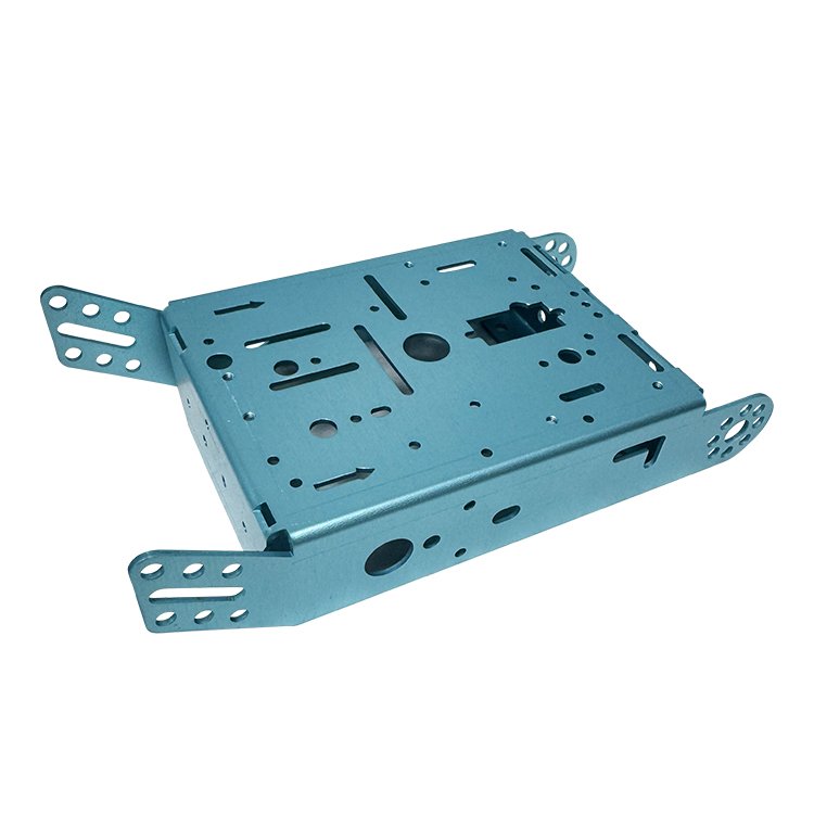 Custom CNC Lathe Metal Processing Service Anodized Aluminum Housing Car High Quality Power Chassis Amplifier Aluminum Enclosure