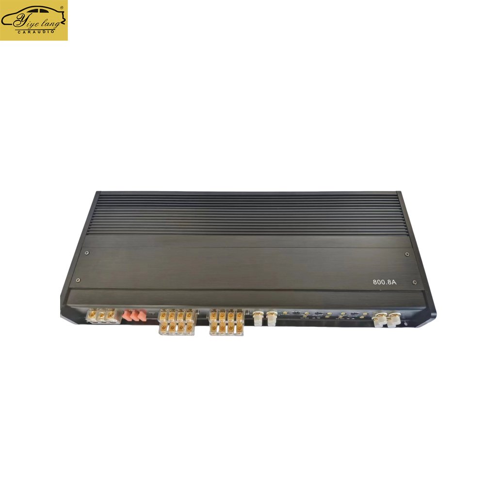 Professional Supplier High-power 1/2/4/8 Channel Digital Car Audio Amplifier