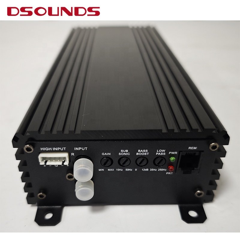 Car Amplifier with Mini Size and Big Power 1000WRMS Class D Car Amplifier Monoblock Amplifier for Car Speakers