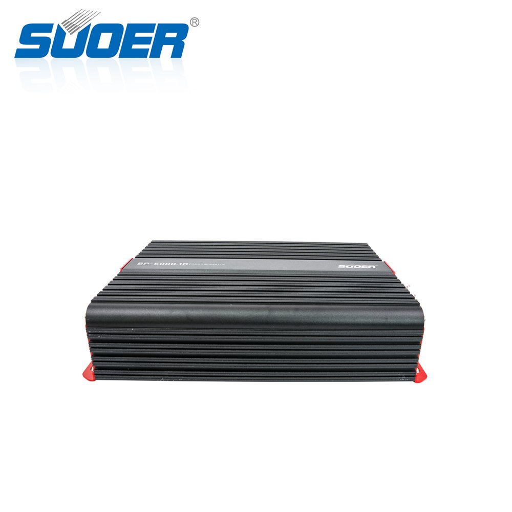 Suoer BP-5000 15000 Watts Peak Power Class D Car Stereo Amplifier Monoblock DJ Power Audio Amplifier with Crossovers