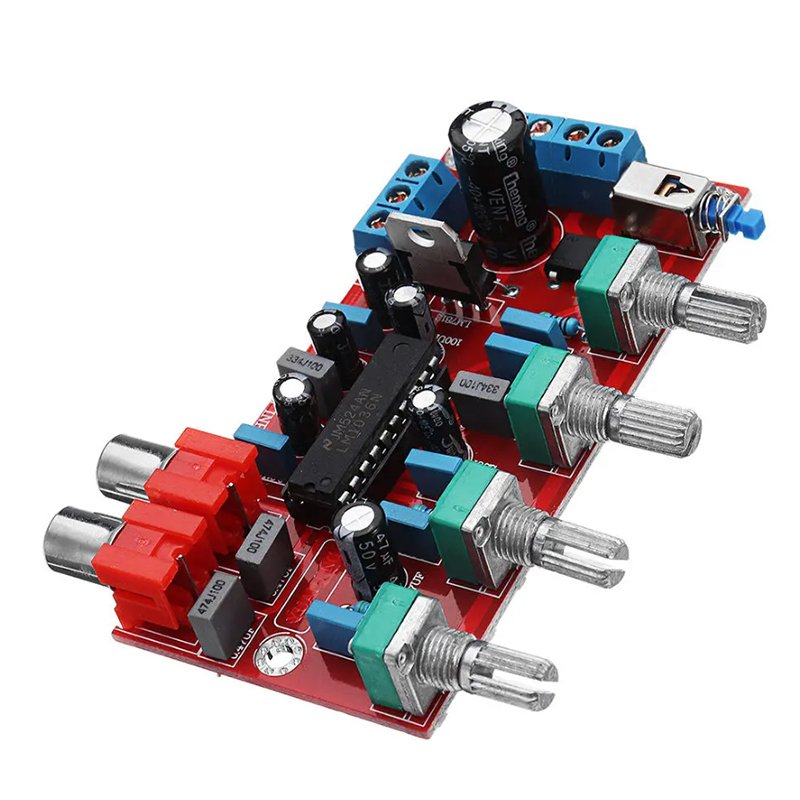 5V 100W 5.1 car amplifier 94v0 audio amplifier circuit PCBA board high quality monitor audio rx-w12