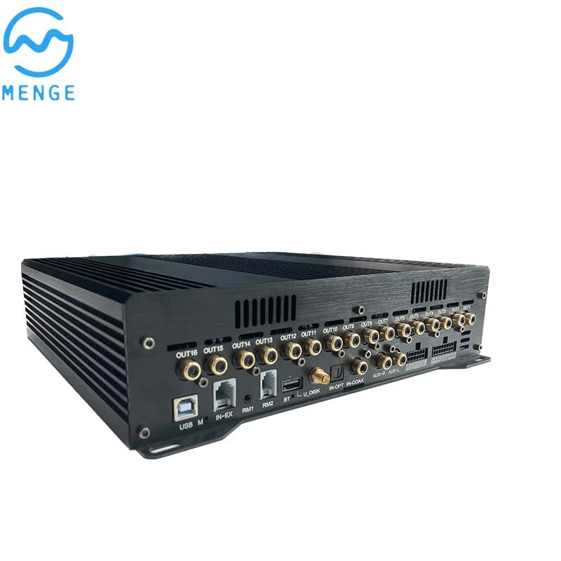 800W Class-D Car Audio Mono-block Amplifier 16 Channel Dsp Digital Designs Processor DSP Car Amplifier Audio Processor