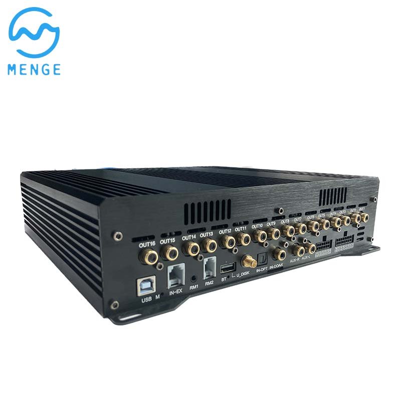 High Quality 16 Channels Processor Dsp Auto Amplifier Audio bluetooth Dsp Car Audio Amplifier
