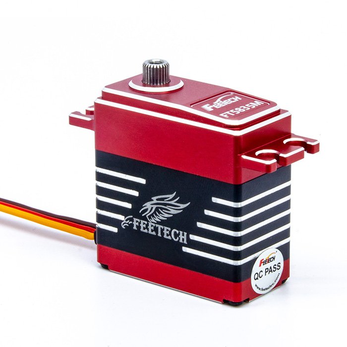 Steel Gear 35KG High Torque 0.075s 8.4V Digital Programmable Brushless Servo RC Cars Robots 1:8 Trax4 Quadcopter RC Helicopter