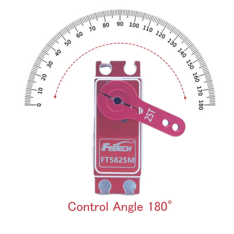 Steel Gear 35KG High Torque 0.075s 8.4V Digital Programmable Brushless Servo RC Cars Robots 1:8 Trax4 Quadcopter RC Helicopter