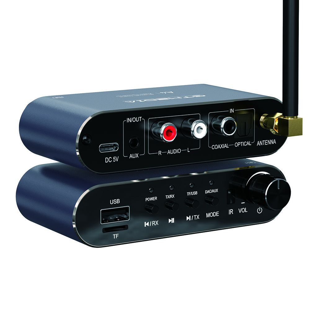 GTMEDIA A4 Bluetooth 5.1 Receiver and Transmitter 4 in 1 Audio Adapter Work on the Car Type-C Interface
