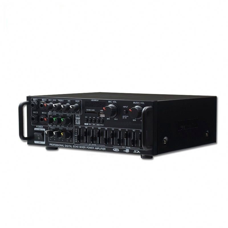 Plastic Power Amplifier 200W + 200 Watts Made in China High Quality Power Amplifier