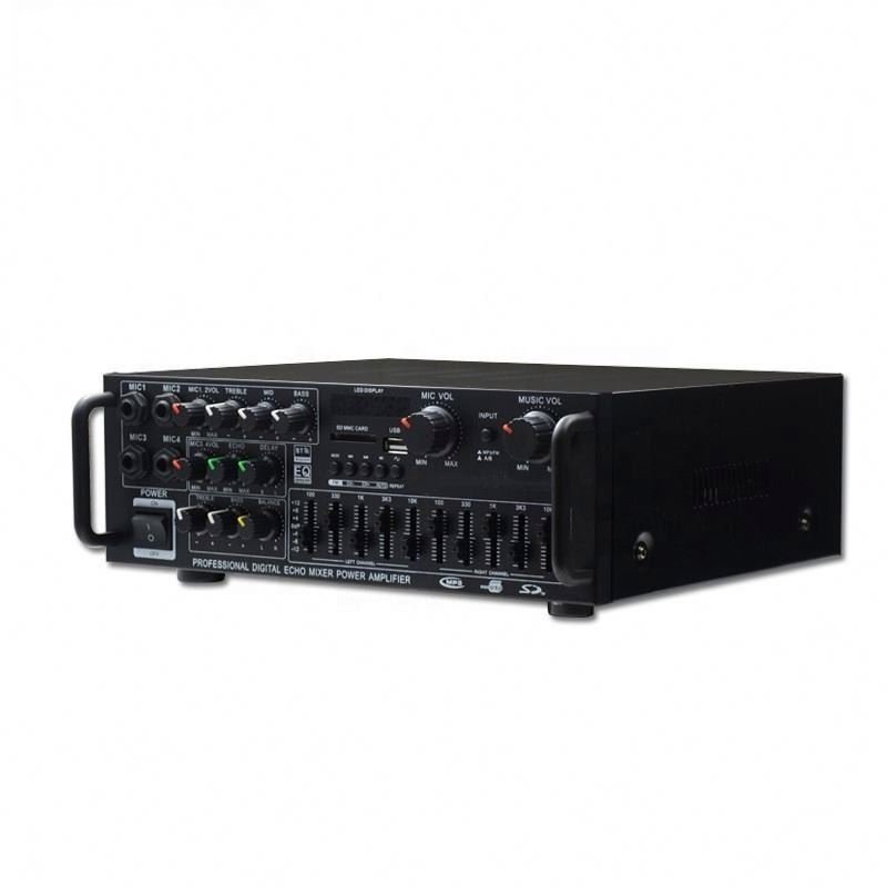 Plastic Power Amplifier 200W + 200 Watts Made in China High Quality Power Amplifier