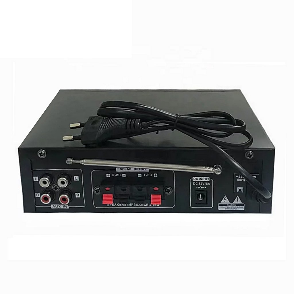 Famous Sound Power Amplifier Bluetooth Hybrid Car 12 V MIC Digital Stereo Receivers Home Audio Receiver Amplifier for Car Audio