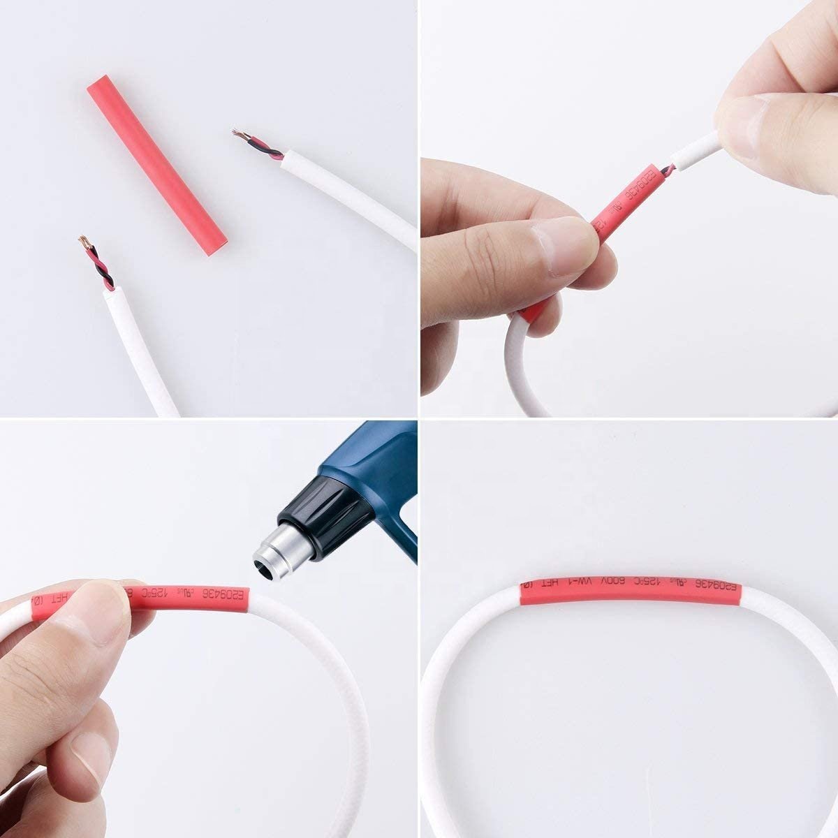 Deem Colorful Dual Wall Heat Shrink Tube With Adhesive Pe Material Heat Shrink Tubing Glue Car Bass Tube With Amplifier