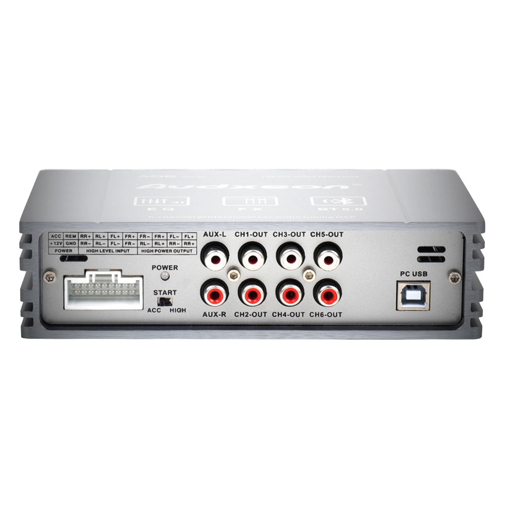 High Standard Mono Car Audio Amplifier With 8 Channels