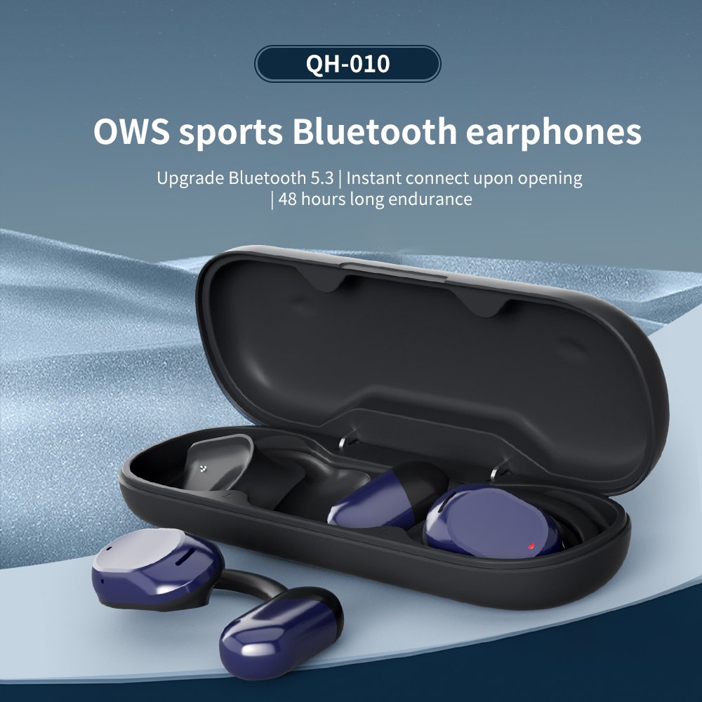 TWS Wireless Earphones Noise Cancelling Feature Smart Speaker Tablet Compatibility Private Mode Open Design Inspired