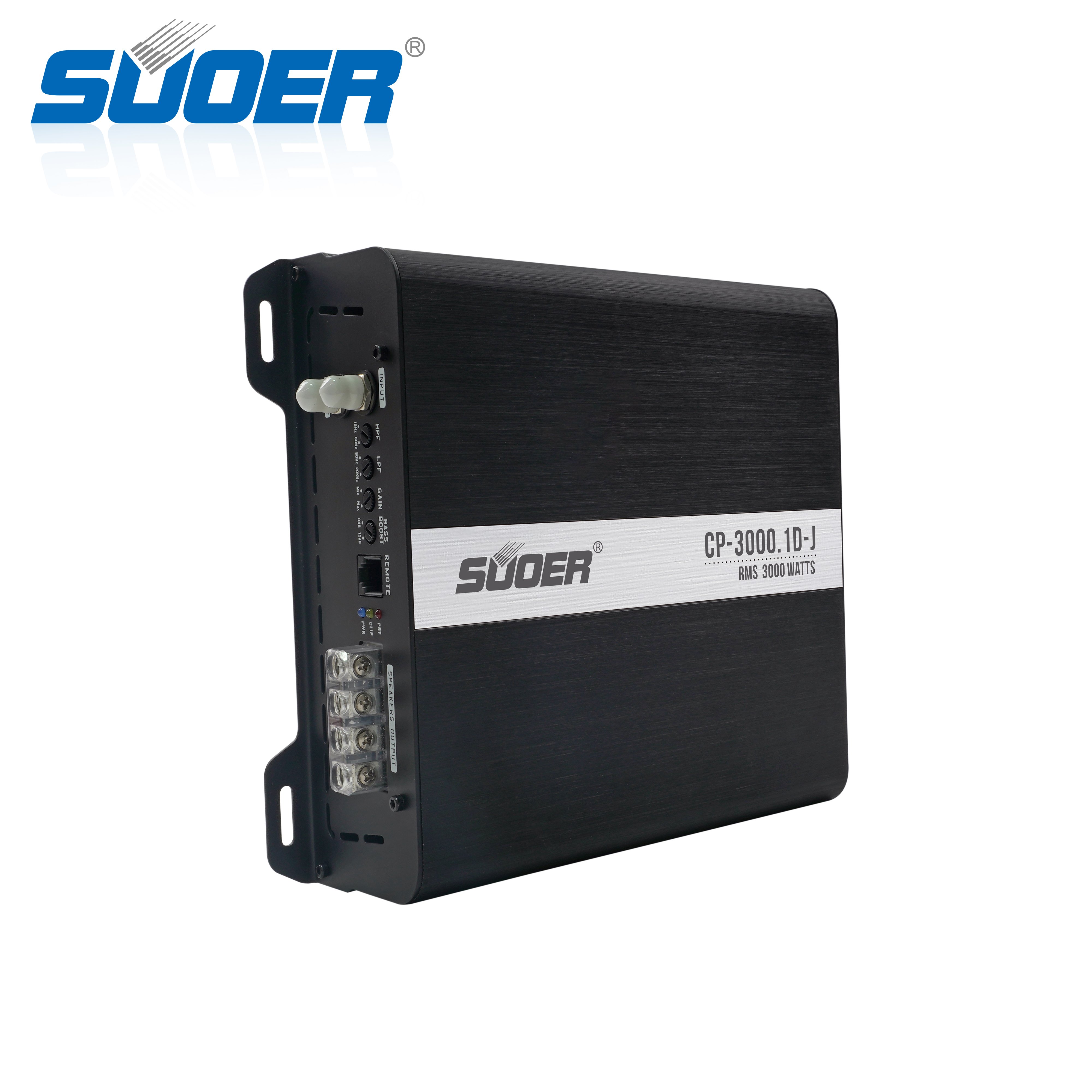 Suoer CP-3000.1d-j 3000 Watts Good Price Audio Car Power Amplifier Manufacturer in China