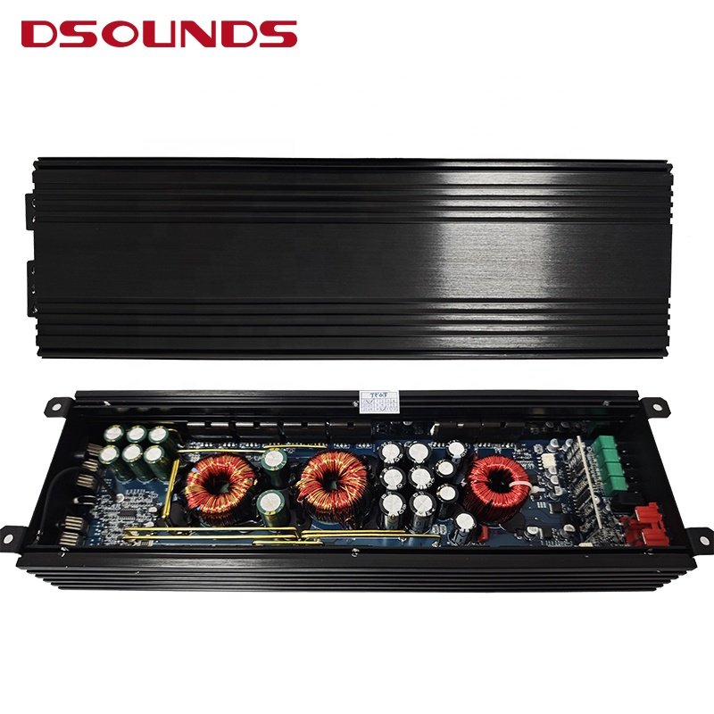 1500WRMS Mini Car Amplifier with Mini Size and High Quality Amplifier Class D Monoblock Car Amp for Car Speakers