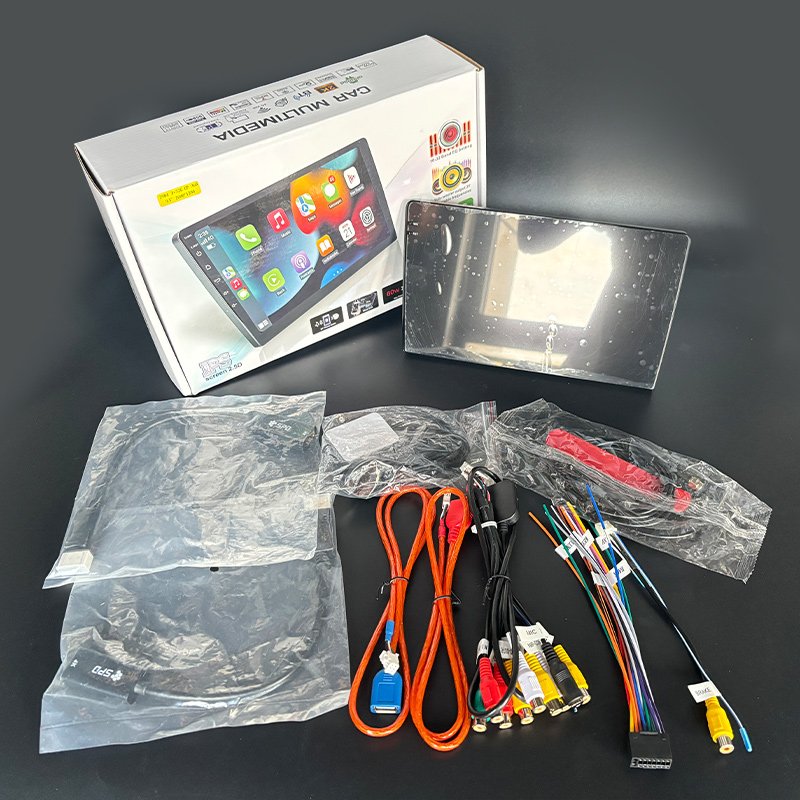 9/10'' Car DVD Center Touch Screen 1K Resolution 4+128G 360 Panoramic Image Mobile Phone Cast WIfi TDA7851 SI4754C With Fan
