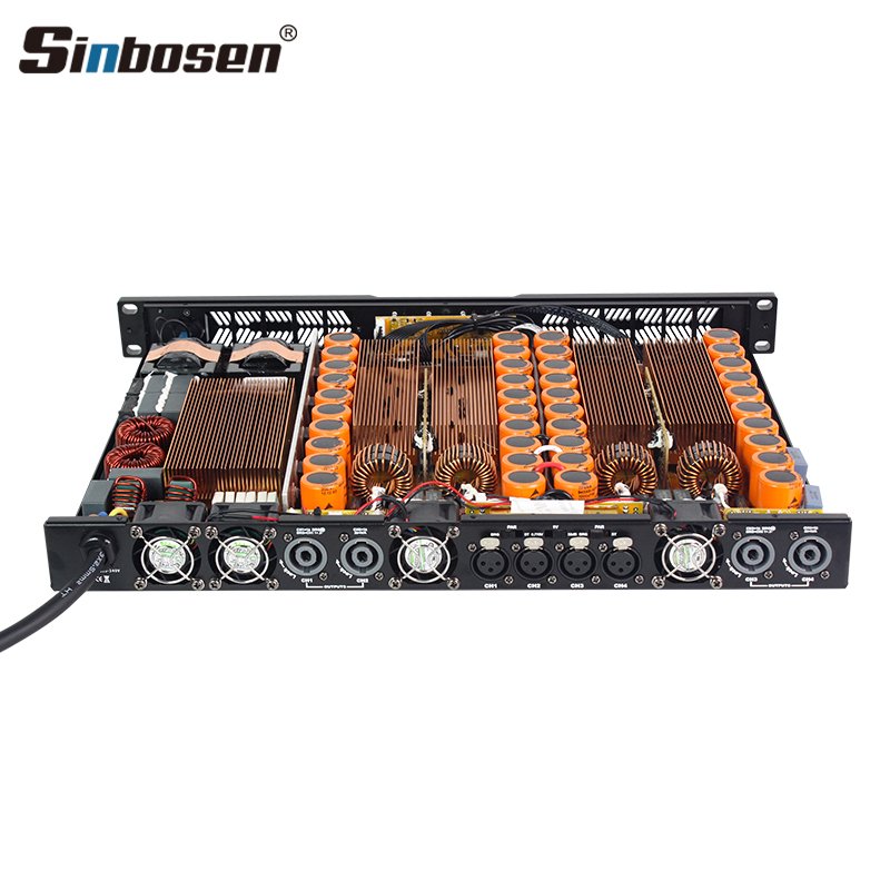 Sinbosen K4-1700 4 Channel Power Amplifier Professional Sound Amplifier