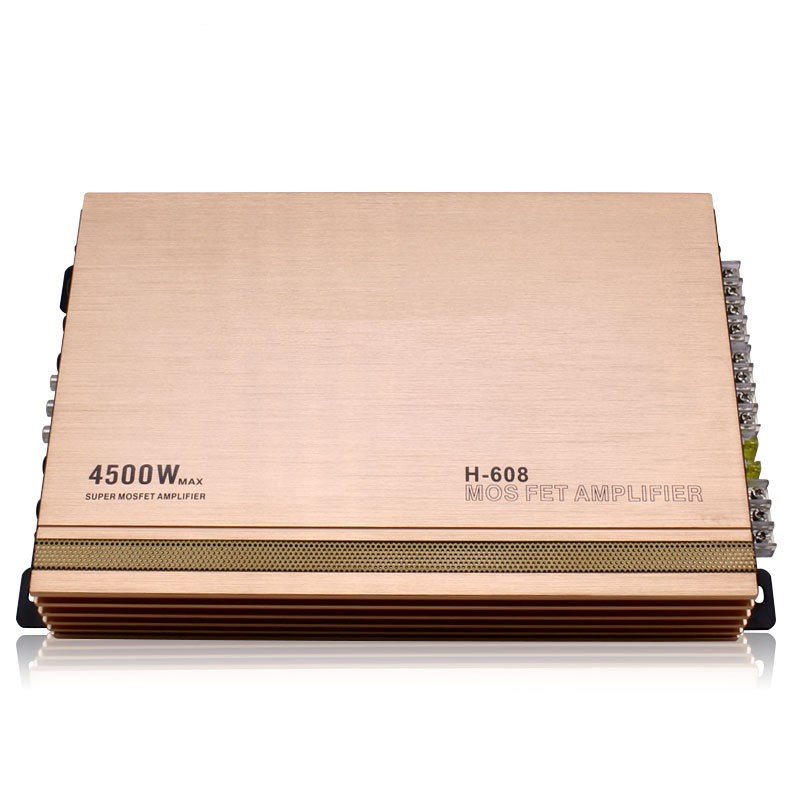 High-power Car Audio Modified Power Amplifier Four-channel Four-way Car Amplifier