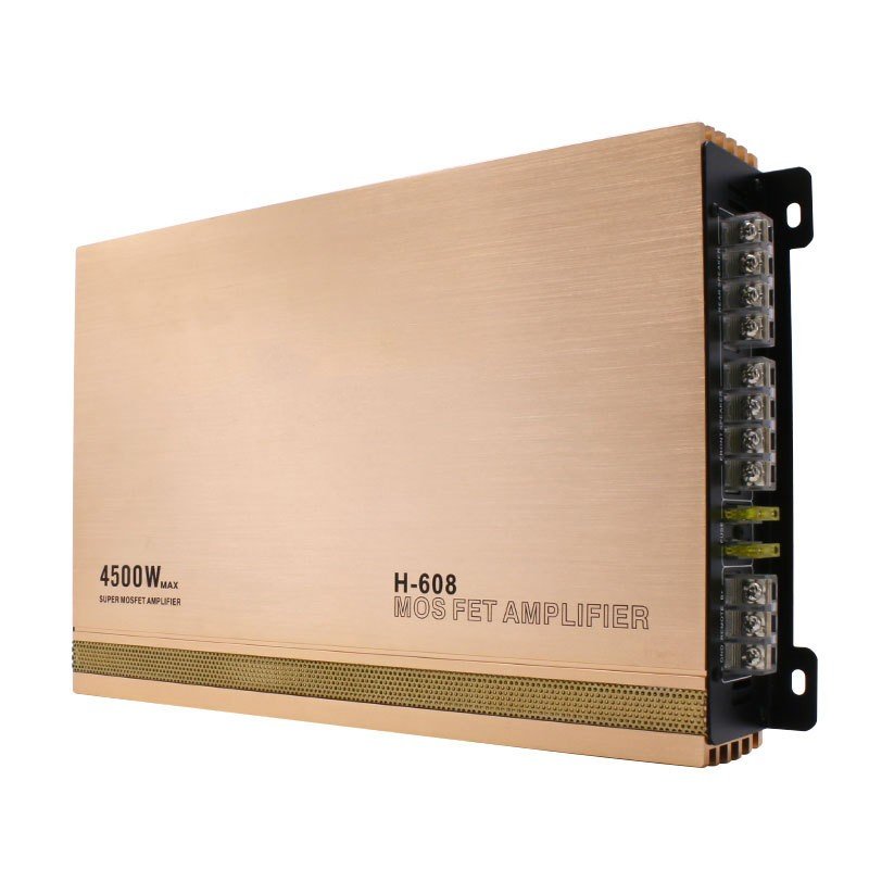 High-power Car Audio Modified Power Amplifier Four-channel Four-way Car Amplifier