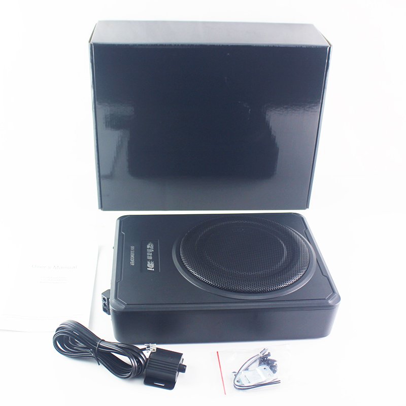 Wholesale 10-Inch Car Subwoofer with Single Coil Paper Cone 12V DC Amplifier for Car Audio System