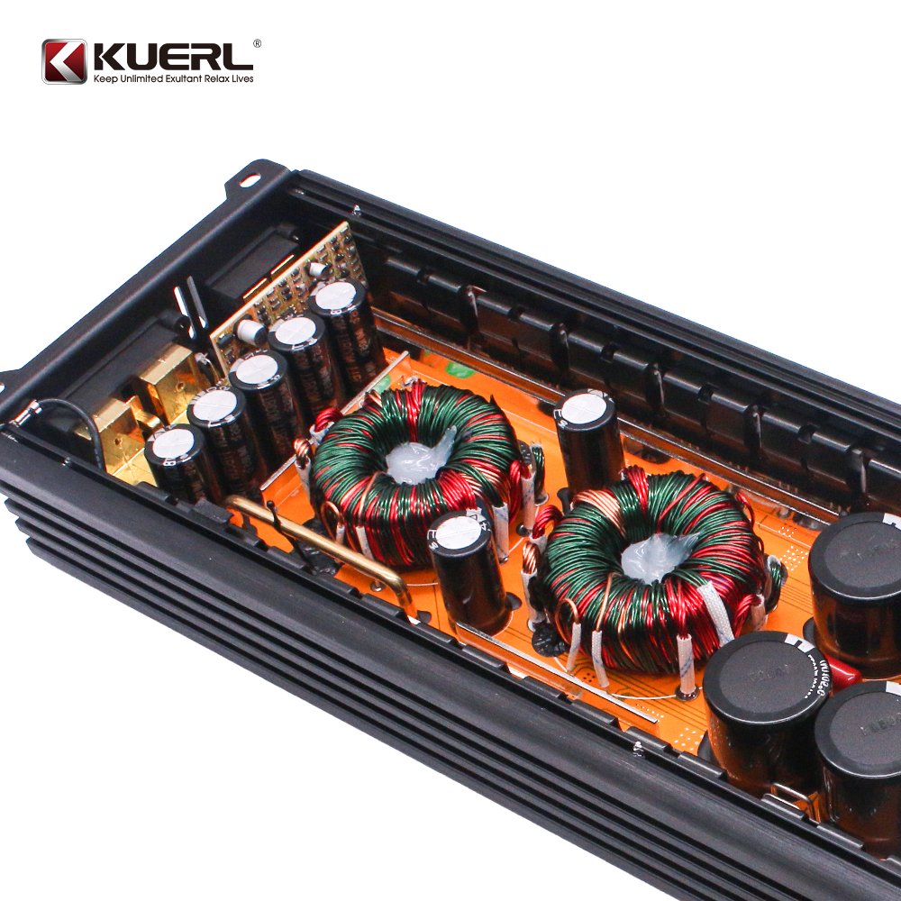 Factory Wholesale New Car 2200W Mono Class D Audio Amplifier Car Audio Modified Bass Amplifier