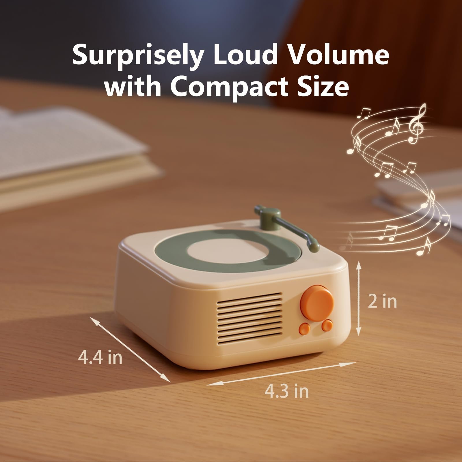 SHKL Wholesale Portable Wireless Speaker Gramophone Old Fashion Portable Classic Music Studio Smart Decoration Party Outdoor