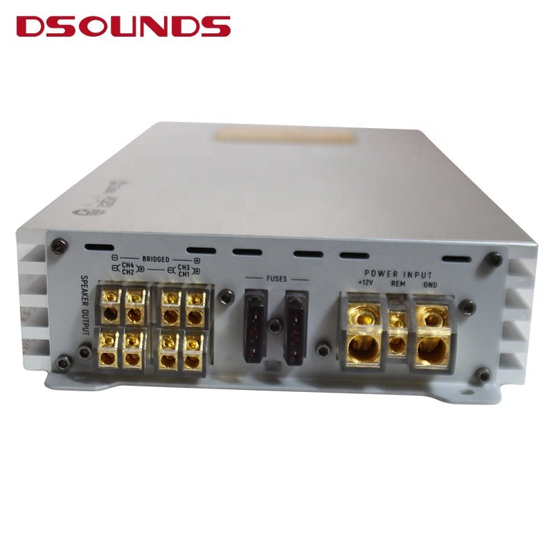 Class AB Car Audio Amplifier 4x80WRMS OEM Power Amplifiers