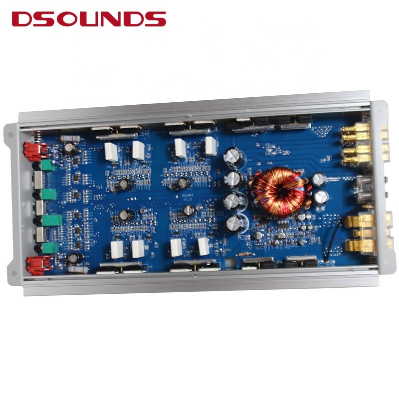 Class AB Car Audio Amplifier 4x80WRMS OEM Power Amplifiers