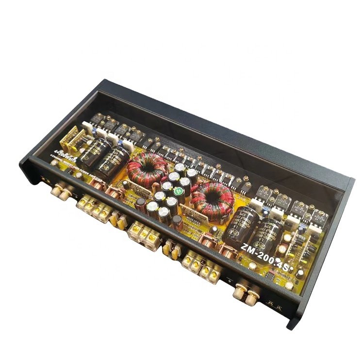 HIFI Style Car Amplifier 200Wx4CH Car Audio Amplifier for Various Types of Car Speakers with Top Quality