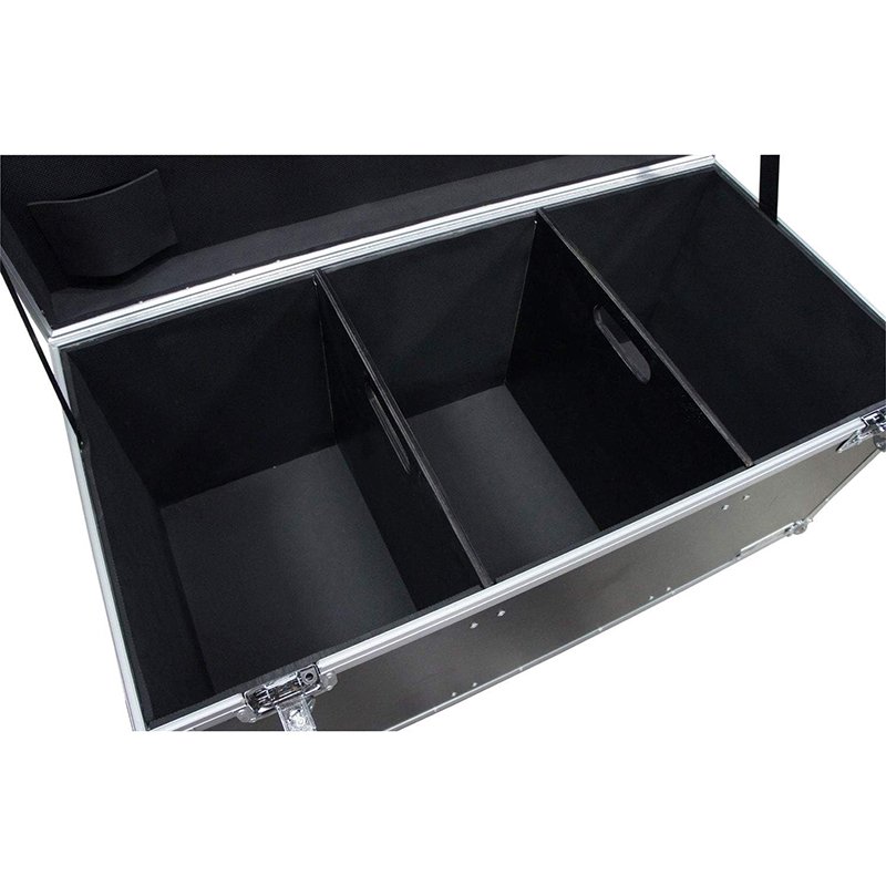 Pro Audio DJ Touring 44x22x22 Utility Road Trunk Case Wheels