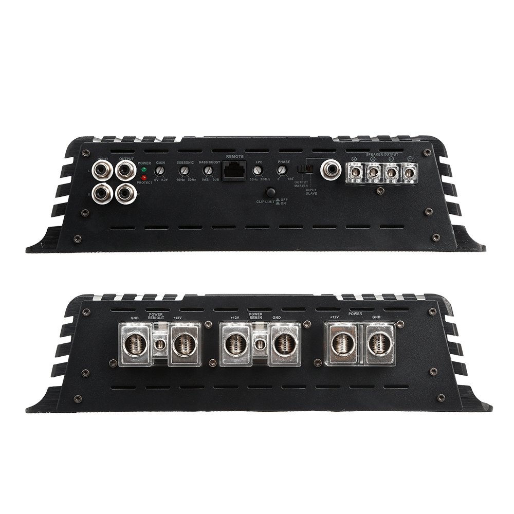 High Power Korea Car Audio Amplifier Class D Low Range Half Bridge 1 OHM 5500W RMS