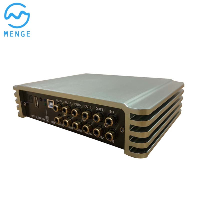 D Class 12V Digital Equalizer Power Sound System Bass 10 Channels 400W 8 Channel Speaker DSP Audio Car Amplifier