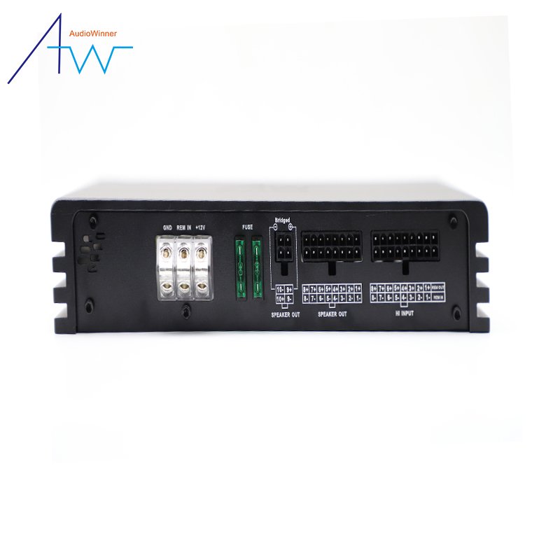 AudioWinner E812.10D Sound Digital Signal Processor Car Audio Multi -Purpose Mini 8 Channel Class D Car DSP With Amplifier