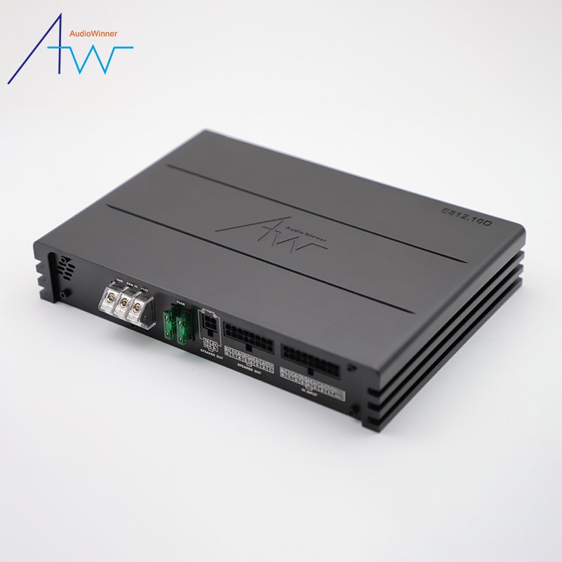 AudioWinner E812.10D Sound Digital Signal Processor Car Audio Multi -Purpose Mini 8 Channel Class D Car DSP With Amplifier