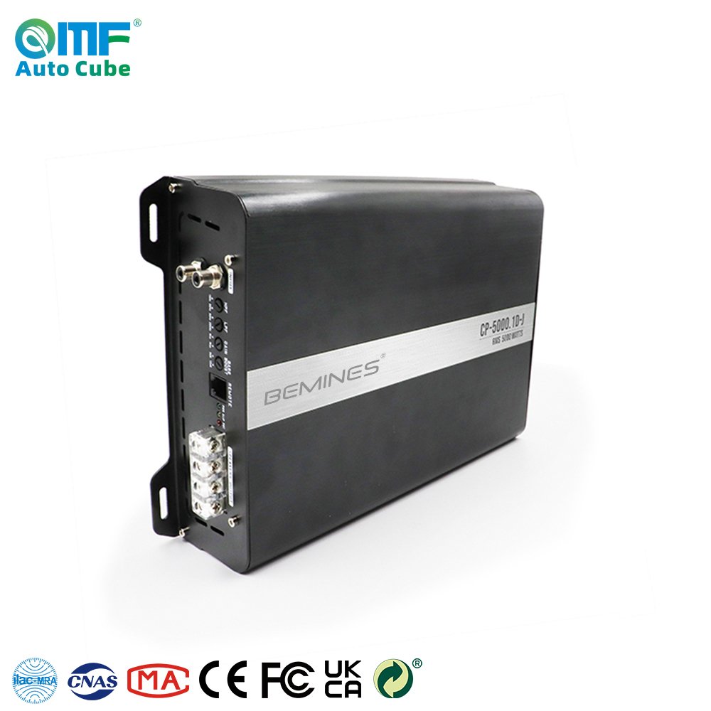 QMF-CP-5000.1 Class D Monoblock 12V Car Power Amplifier Car Audio Amplifier