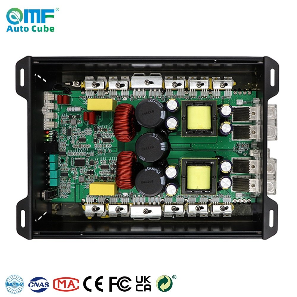 QMF-CP-5000.1 Class D Monoblock 12V Car Power Amplifier Car Audio Amplifier