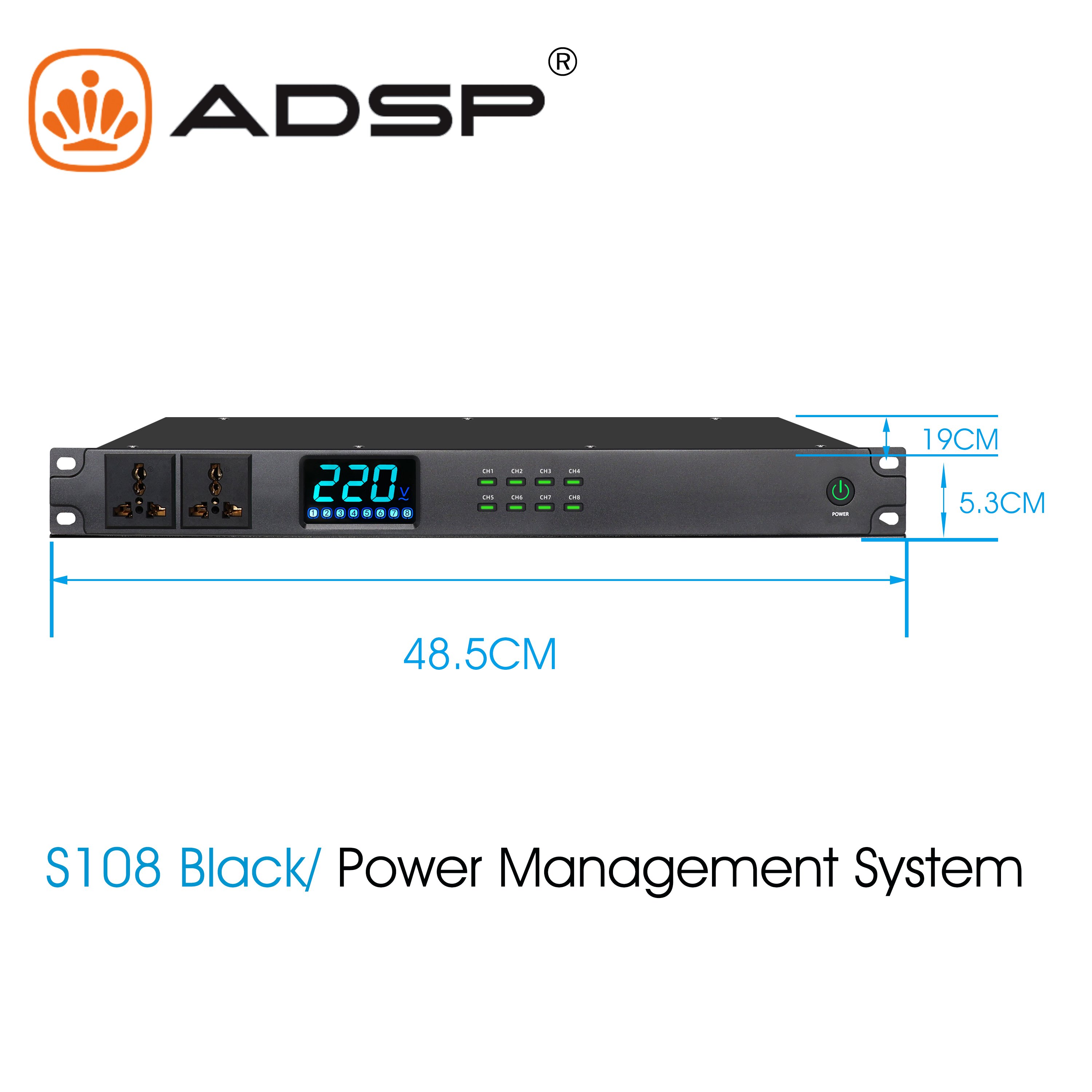 Brand New Professional Audio Products Power Supply Sequence Control With High Quality