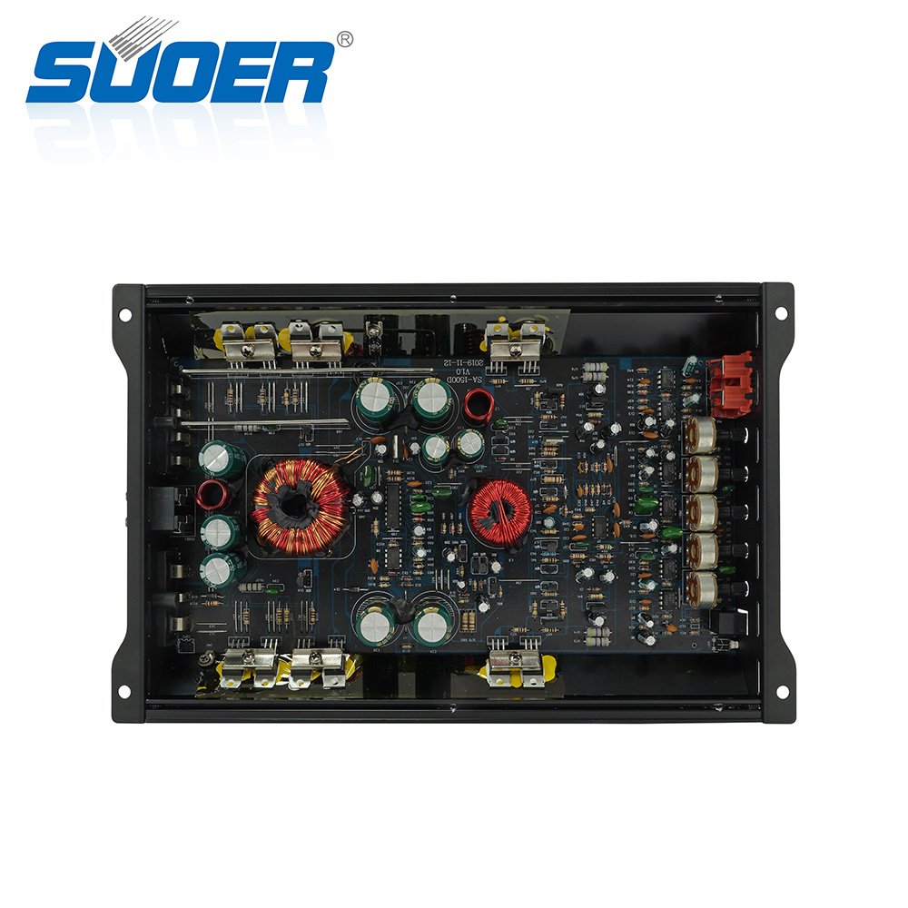 Suoer AR-1500 Competition Amplifier Car Digital Designs Car Subwoofer Amplifier