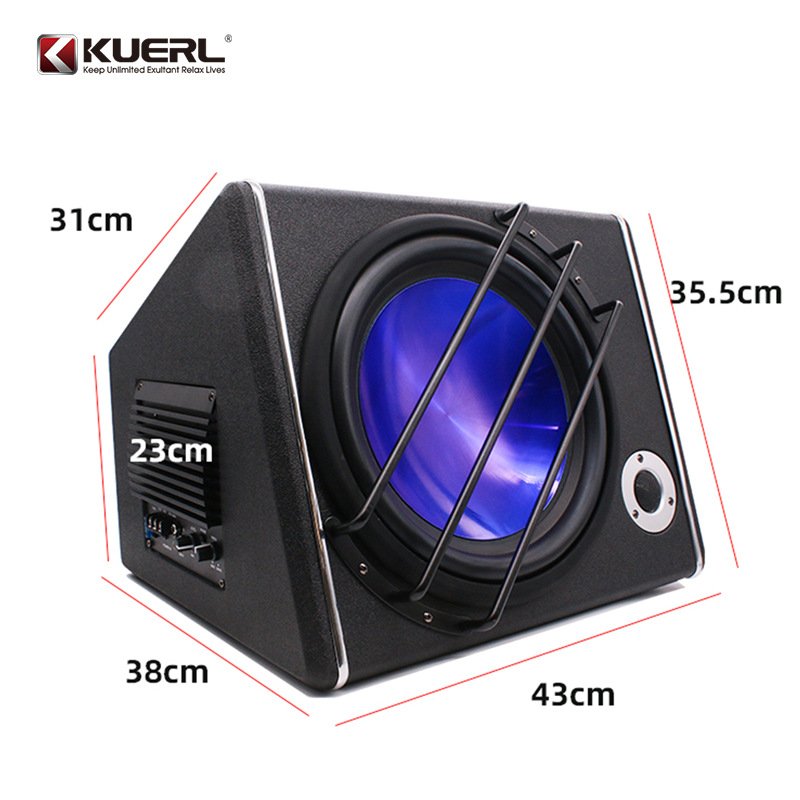 New List Portable 12 Inch Car Subwoofer High Quality Amplifier Subwoofer