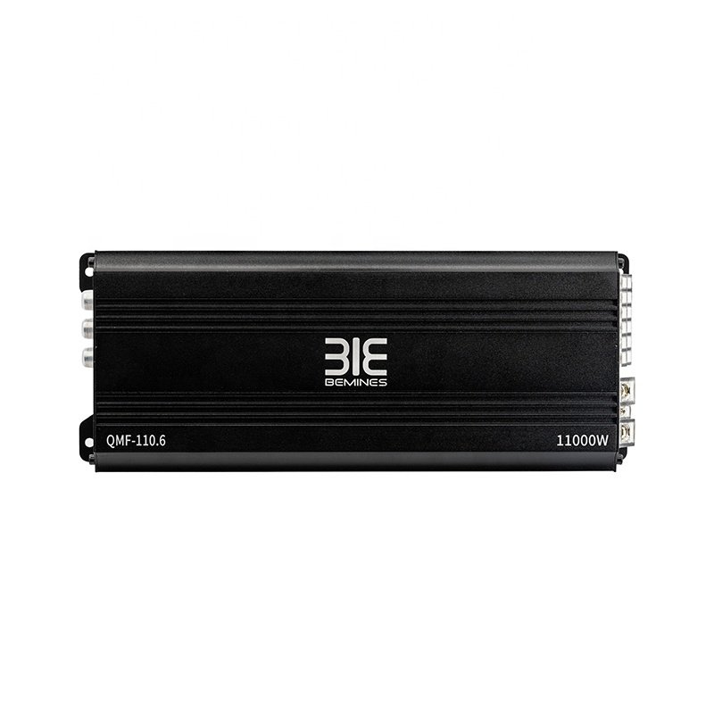 QMF-110.6 Class D 6-channel Amplifier Car Amplifier for Car Stereo Amplifier Full Frequency 12V Car Speaker