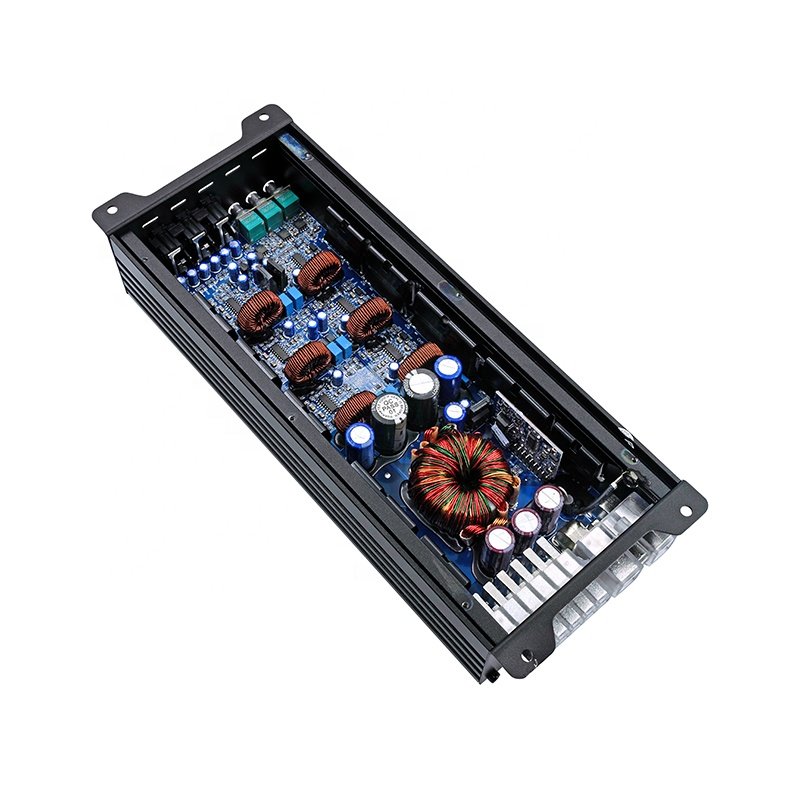 QMF-110.6 Class D 6-channel Amplifier Car Amplifier for Car Stereo Amplifier Full Frequency 12V Car Speaker