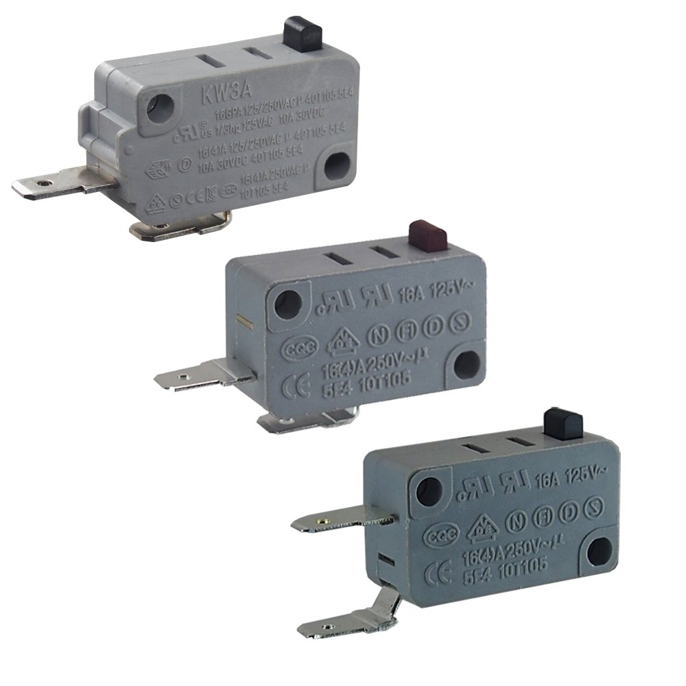 DONGNAN KW3A Wholesale Micro Switch1NC1NO SPST Basic Microswitch 16A VAC Switching Power Supply for Amplifier