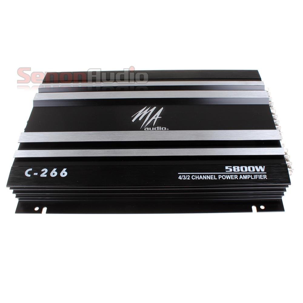 High Power Car Amplifier 12V Amplifier for Subwoofer Car 4 Channel Car Audio Amplifier 5800W 266