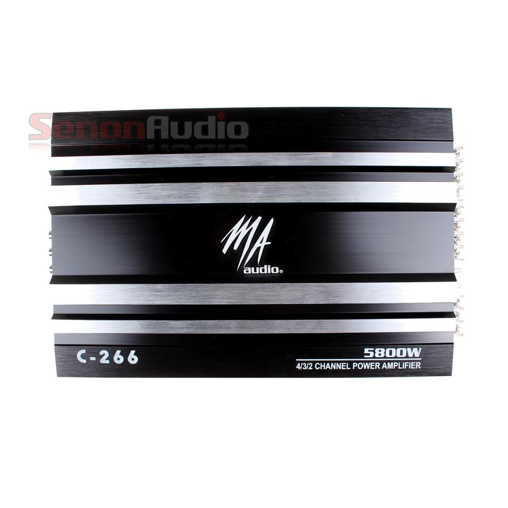 High Power Car Amplifier 12V Amplifier for Subwoofer Car 4 Channel Car Audio Amplifier 5800W 266
