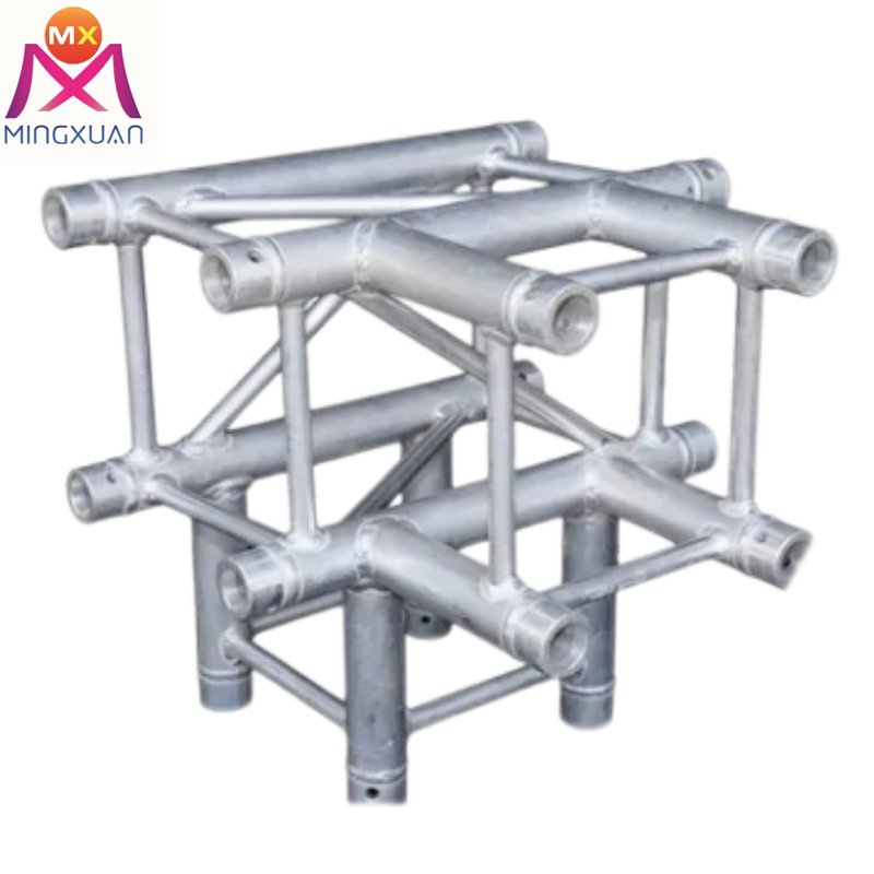 Heavy-Duty Aluminum Truss Corner Metal Frame Spigot Triangle Truss Corner Connector