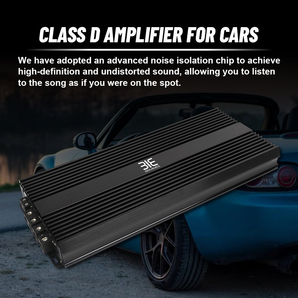 QMF-GZ5000.1 Monoblock Full Range Wholesale Powerful 5000W USA Market Car Power Amplifier