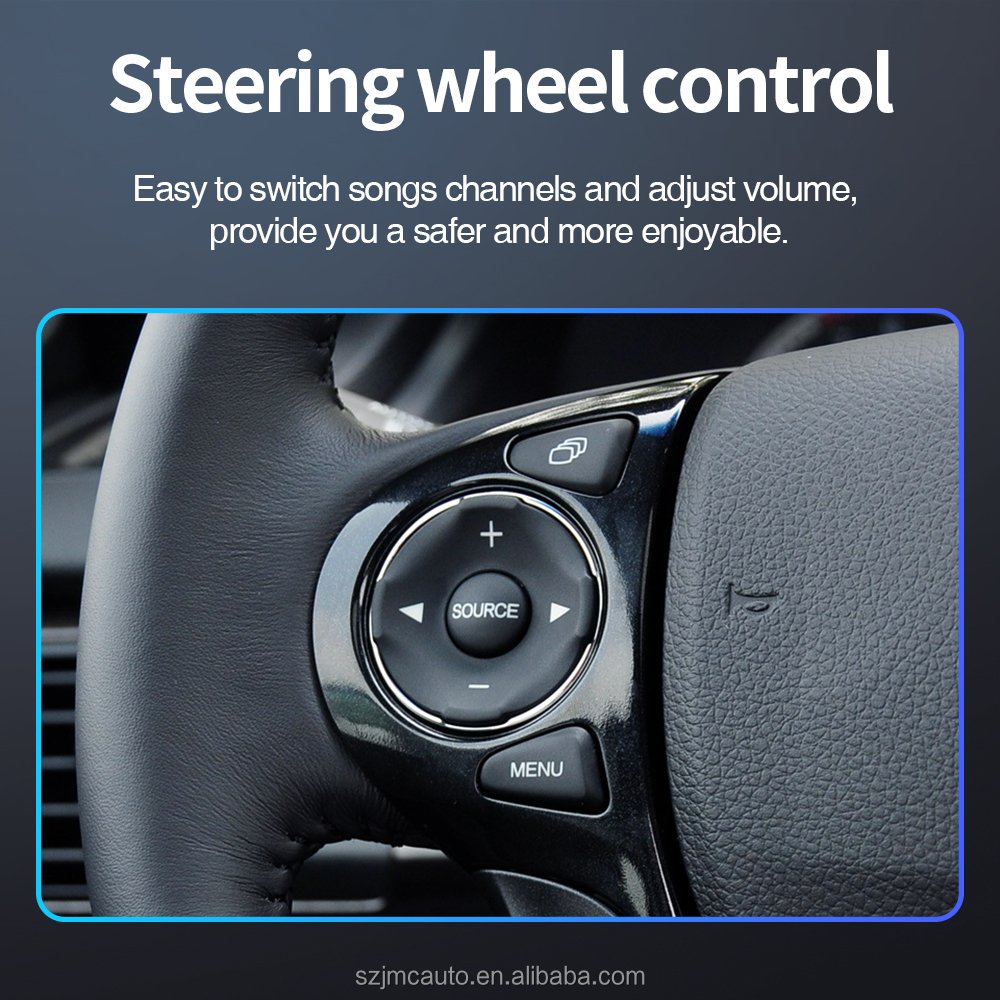 JMC Android Car Radio 2din 9inch 4G 64G WIFI GPS Navigation BT Call Touch Screen Wireless CarPlay Android Auto Car Stereo